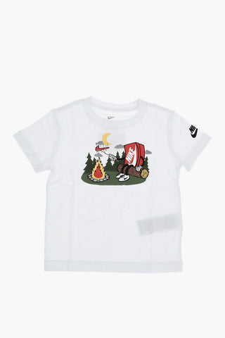 T-shirt con Stampa Frontale