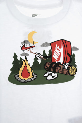T-shirt con Stampa Frontale