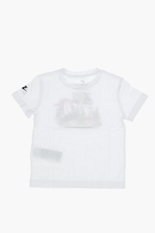 T-shirt con Stampa Frontale