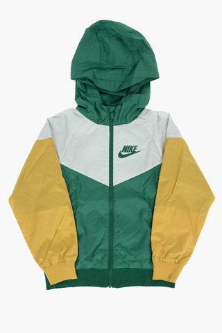 Lightweight Windbreaker with Logo Print