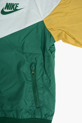 Lightweight Windbreaker with Logo Print