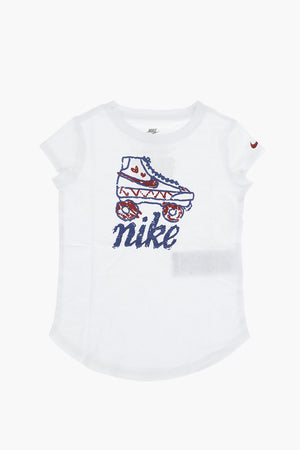 T-Shirt mit Rundhalsausschnitt und Frontprint