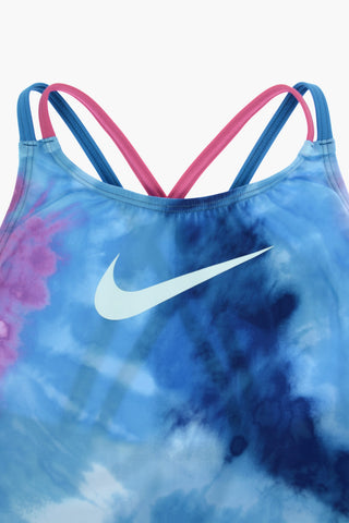 SWIM Tie Dye Effect One Piece Swimsuit
