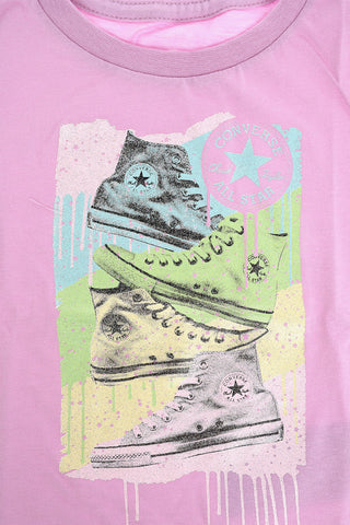 ALL STAR CHUCK TAYLOR T-shirt Stampata