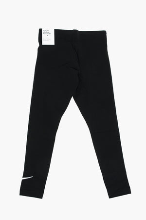 Tight-Fit Leggings with Elastic Waistband