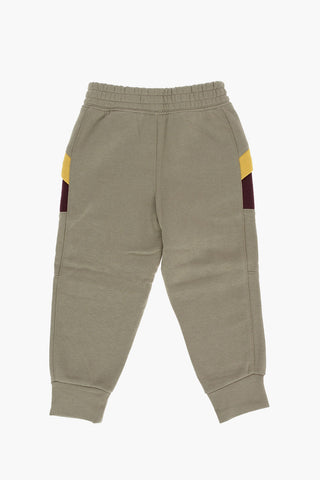 Joggers aus angerauter Baumwolle mit elastischem Bund