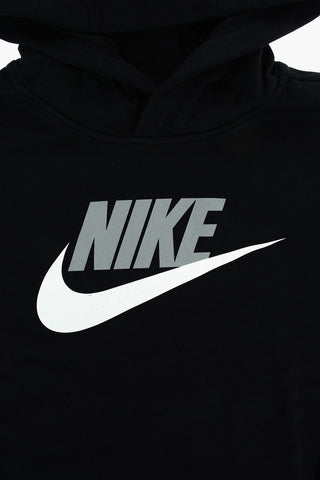 후드 스웨트셔츠 맥시 패치 포켓