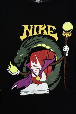 프린트 긴팔 티셔츠