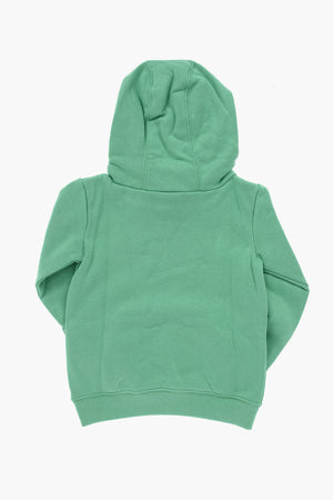 Einfarbiger Hoodie Mit Kapuze Und Großer Aufgesetzter Tasche
