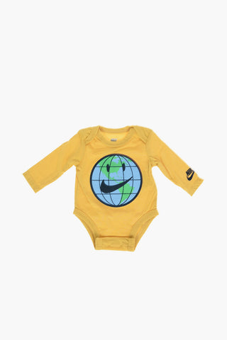 Set of 3 Long Sleeve Printed Bodysuit