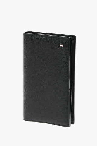 Textured Leather GOBYT Logoed Wallet