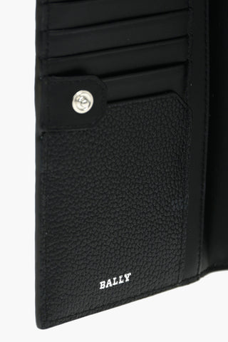 Textured Leather GOBYT Logoed Wallet