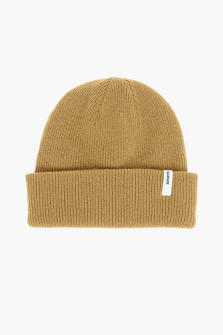 Beanie a tinta unita in misto lana