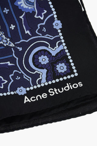 Silk Neckerchief with Abstract Pattern