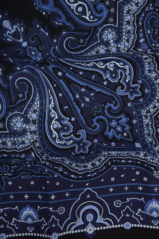Silk Neckerchief with Abstract Pattern