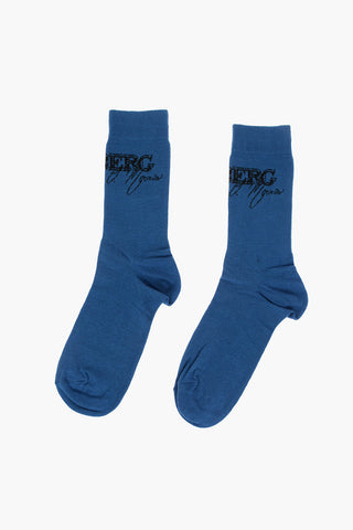 BY KAILAND O. MORRIS Long Socks with Lettering Logo