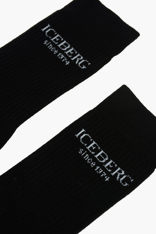 Long Socks with Lettering Logo
