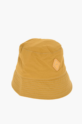 Cappello Bucket in Tessuto Tech con Logo