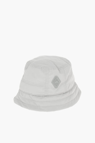 Cappello Bucket in Tessuto Tech con Logo