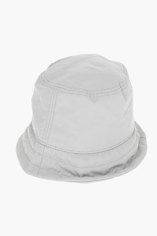 Cappello Bucket in Tessuto Tech con Logo