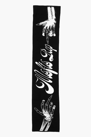 Stretched Fabric Scarf with Logo