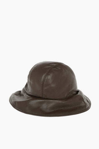Vegan Leather Bucket Hat