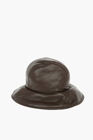 Vegan Leather Bucket Hat