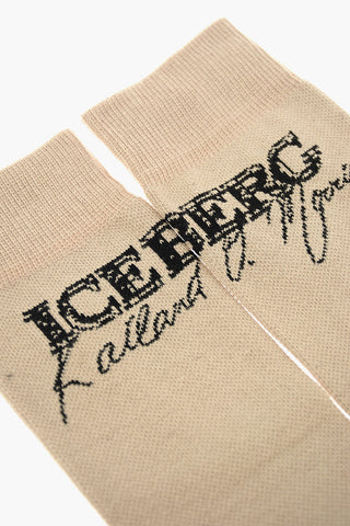 BY KAILAND O. MORRIS Long Socks with Lettering Logo