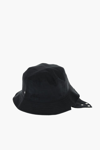 Cappello Bucket in Tessuto Tech con Orlo Ampio