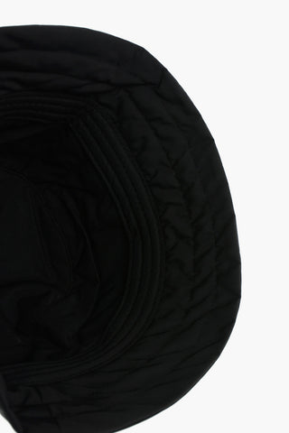 Cappello Bucket in Tessuto Tech con Logo