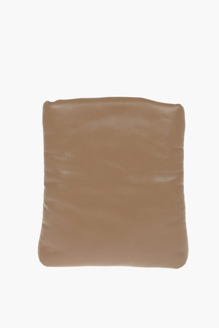 Vegan Leather Padded Shoulder Bag