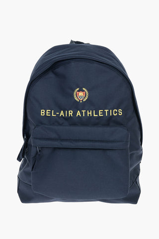 Tech fabric Backpack with Embroidered Logo
