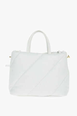 Leather Padded NAILED Tote Bag