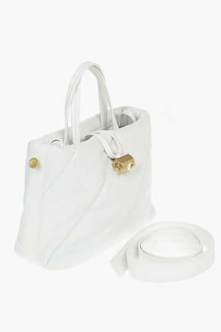 Leather Padded NAILED Tote Bag