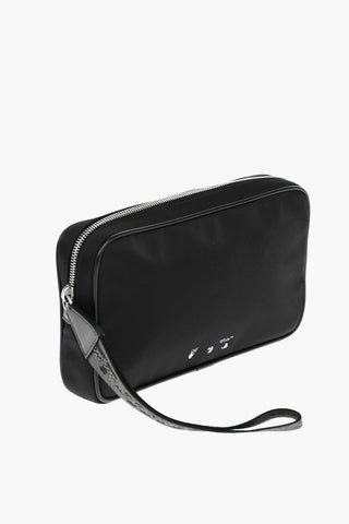 Pochette OW LOGO Con Chiusura Zip