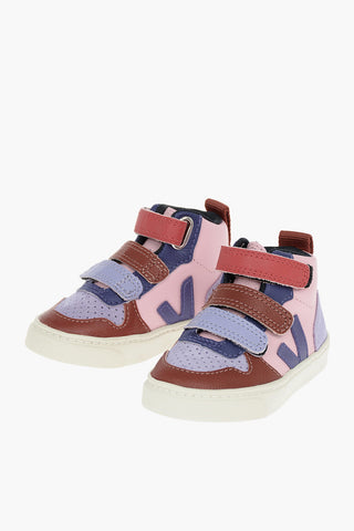 Touch strap closure leather  SMALL V-10 High-Top sneakers