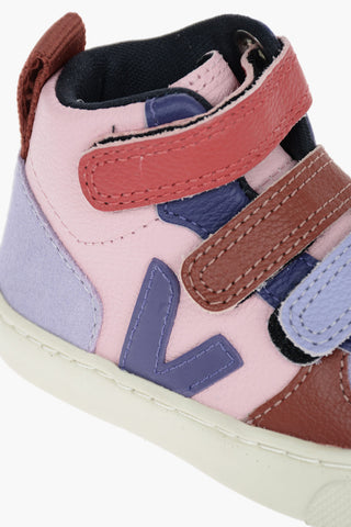 Touch strap closure leather  SMALL V-10 High-Top sneakers