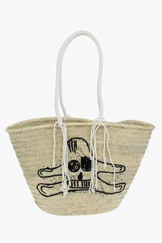 Rafia Maxi Basket Bag 