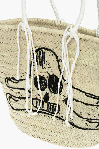 Rafia Maxi Basket Bag 