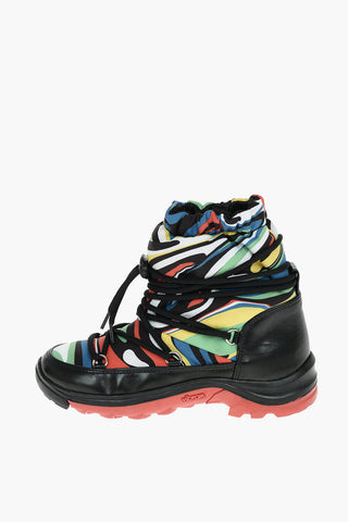 water-repellent snow boots