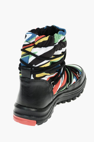 water-repellent snow boots