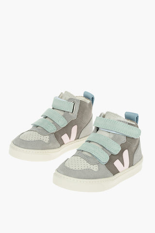 Touch Strap Closure Suede  SMALL V-10 High-Top Sneakers