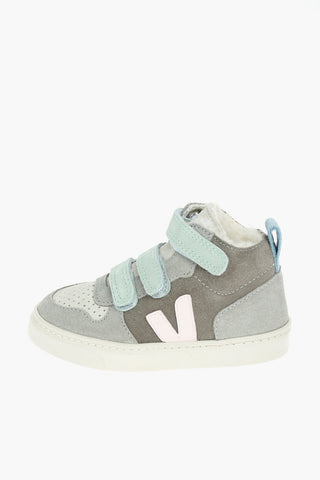 Touch Strap Closure Suede  SMALL V-10 High-Top Sneakers