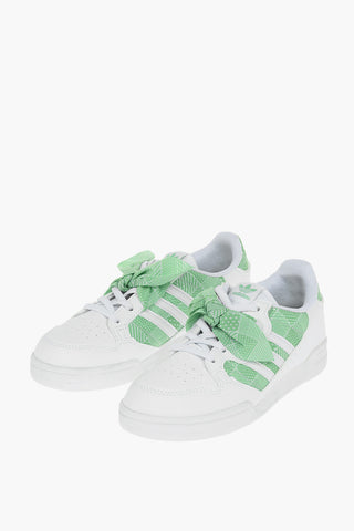 Faux Leather CONTINENTAL 80 C Sneakers with Bow