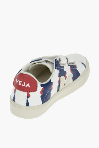 All Over Printed Textured Leather MALIKA Sneakers