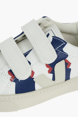 All Over Printed Textured Leather MALIKA Sneakers
