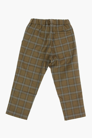 Plaid Check Single Pleated TASHA Pants