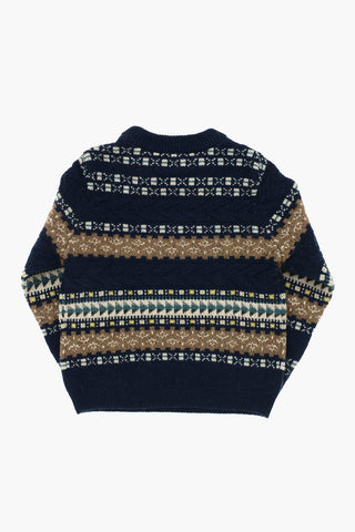 Wool Blend TIAM Crew-Neck Sweater