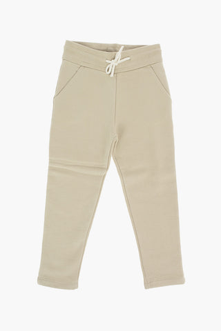 2 pockets brushed cotton joggers