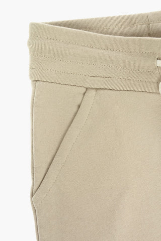 2 pockets brushed cotton joggers